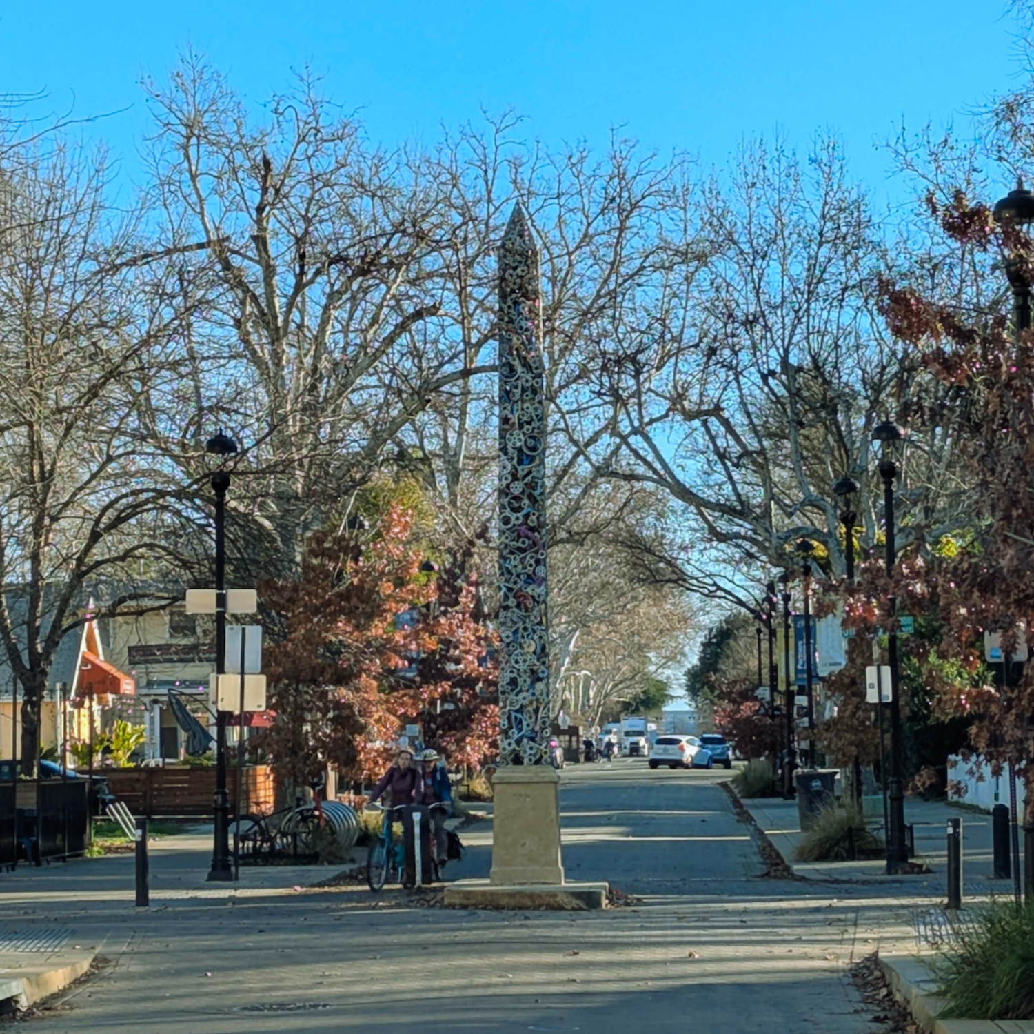 Obelisk in Davis